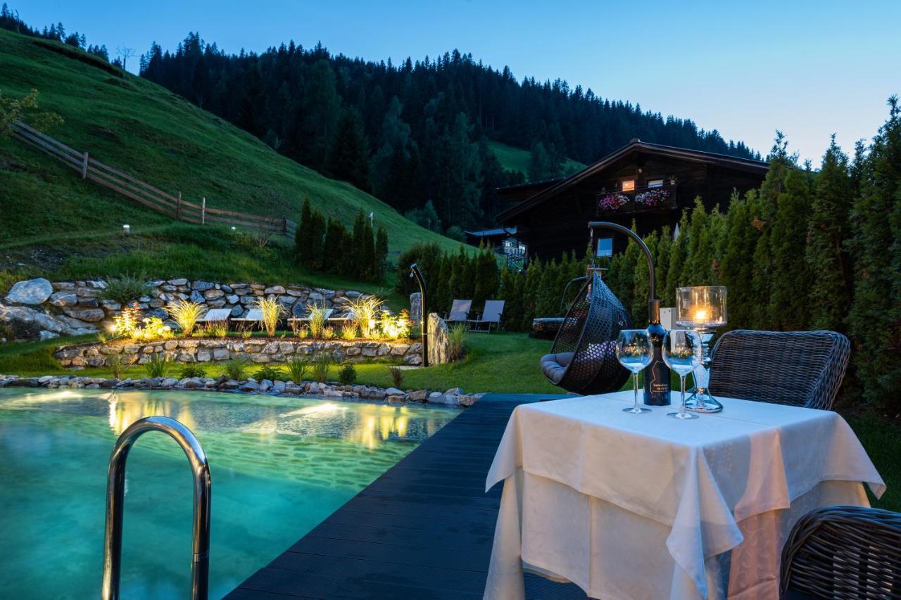 Naturhotel Huettenwirt Im Grossarltal Hüttschlag Exterior foto