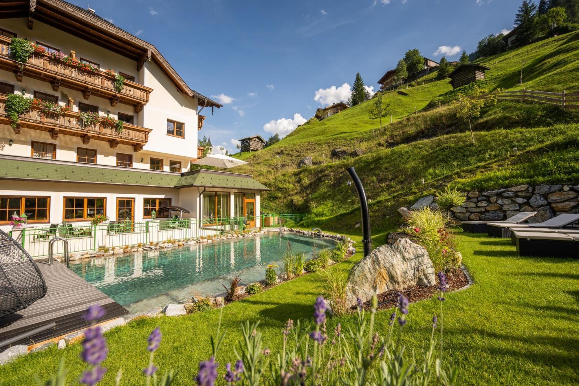 Naturhotel Huettenwirt Im Grossarltal Hüttschlag Exterior foto