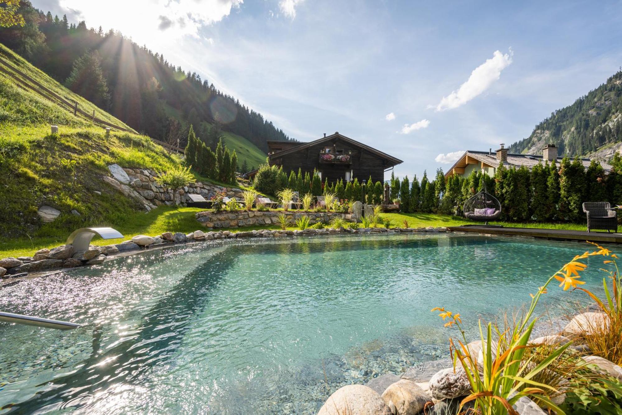 Naturhotel Huettenwirt Im Grossarltal Hüttschlag Exterior foto