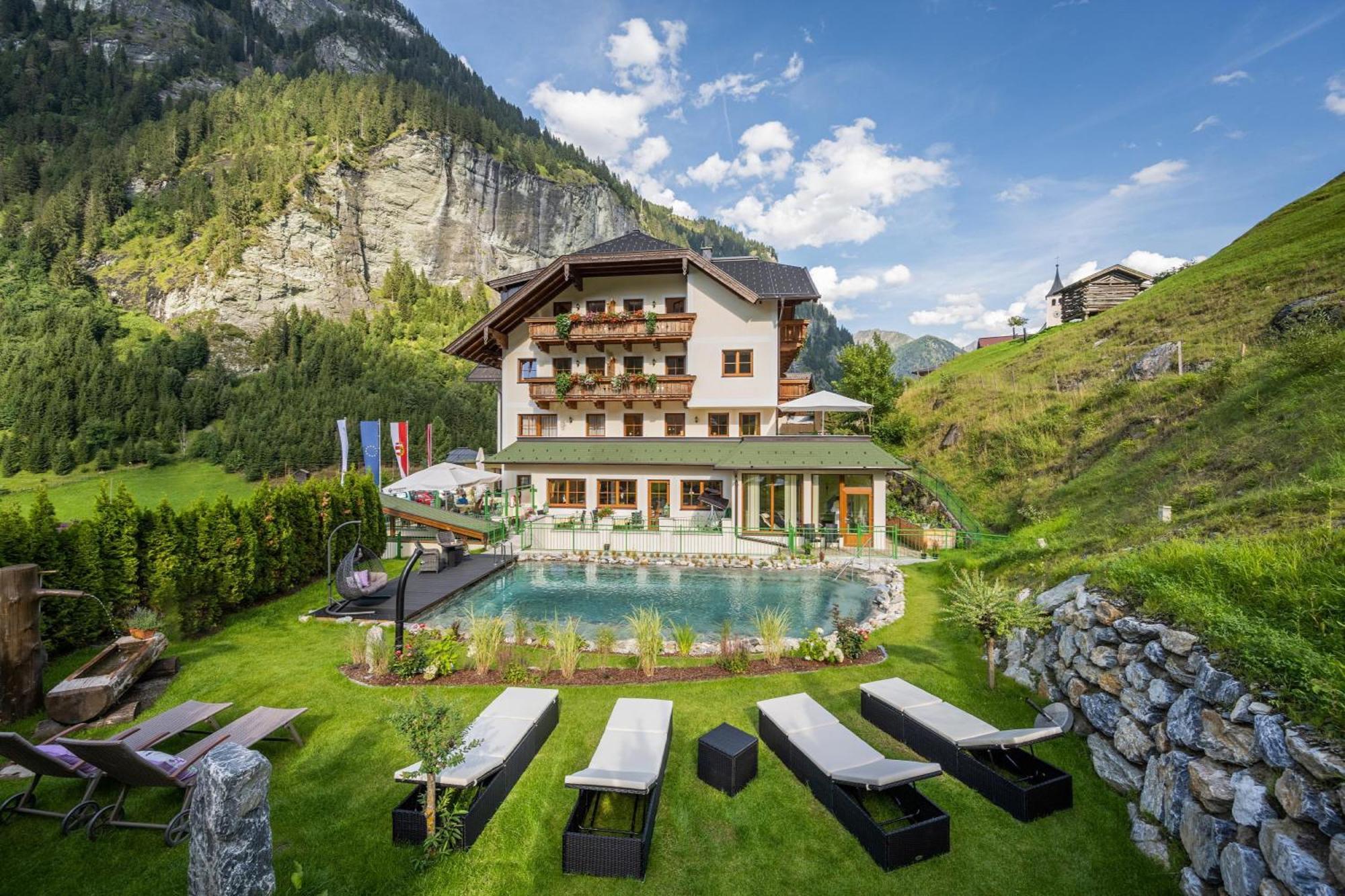 Naturhotel Huettenwirt Im Grossarltal Hüttschlag Exterior foto